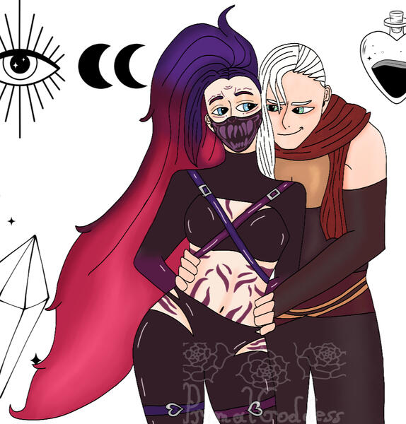 Renn &amp; Shu [Late birthday/early Valentine's gift for my partner]