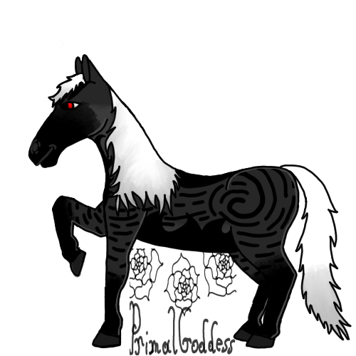Thayet Demon Horse - 2024 Charlotte STS gift commission 1 Thayet Demon Horse - 2024 Charlotte STS gift commission 1